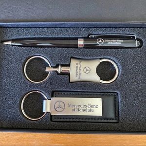 Mercedes Benz Key Chain / Pen Set